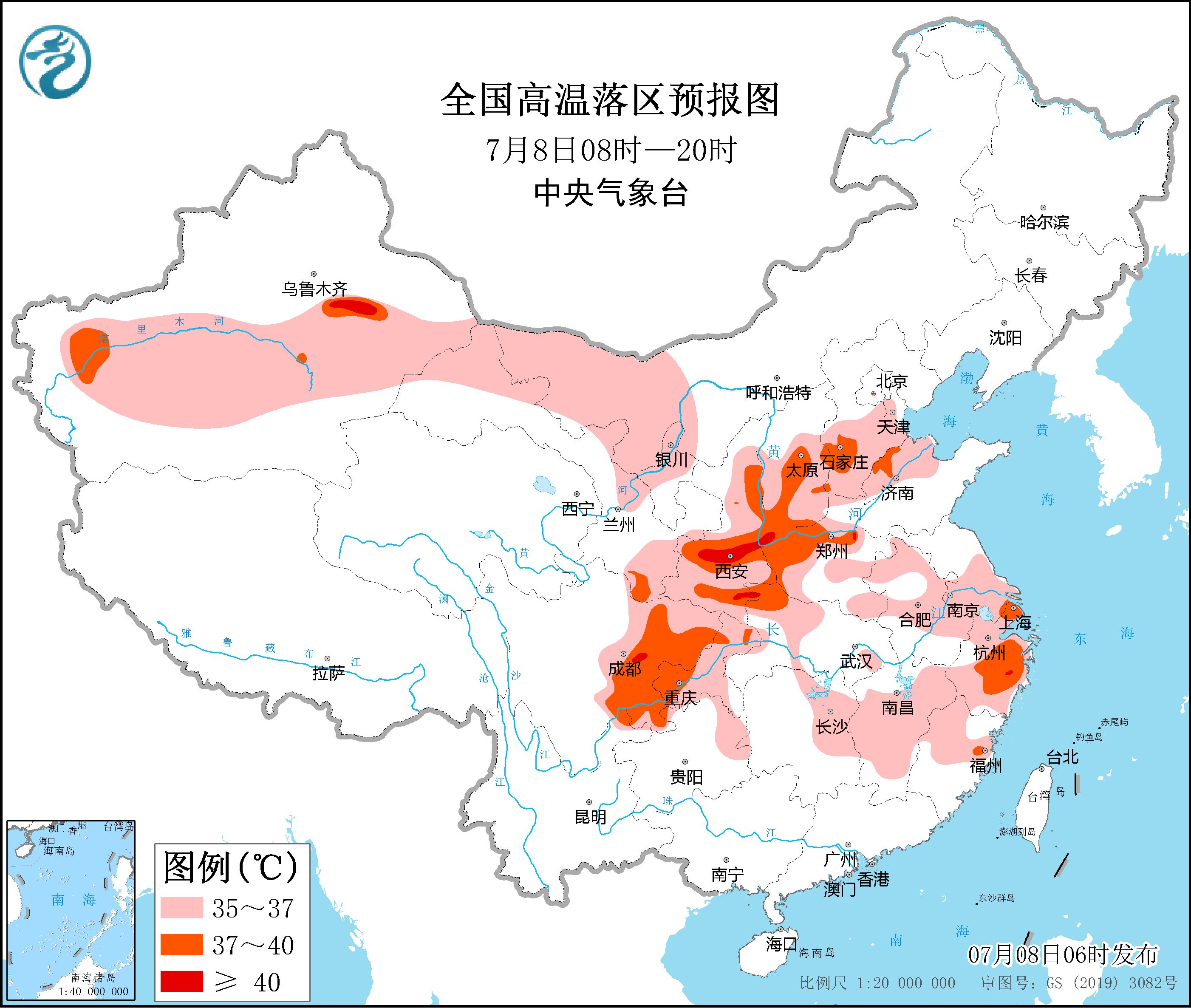 2022年7月8日未來三天全國天氣預報-中國畜牧網-資訊詳情